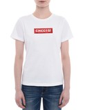 白色''Cherrs''T恤